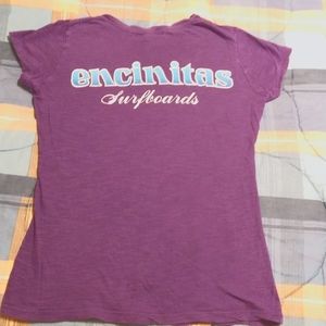 Encinitas surfboards T-shirt M purple